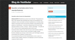 Desktop Screenshot of blogdovestibular.com